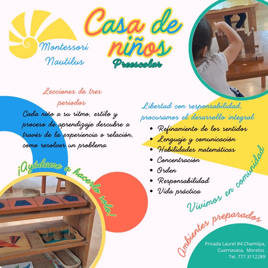 Información de Casa de Niños Montessori Nautilus